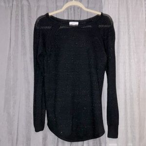 Liz Lange maternity light sparkling sweater med